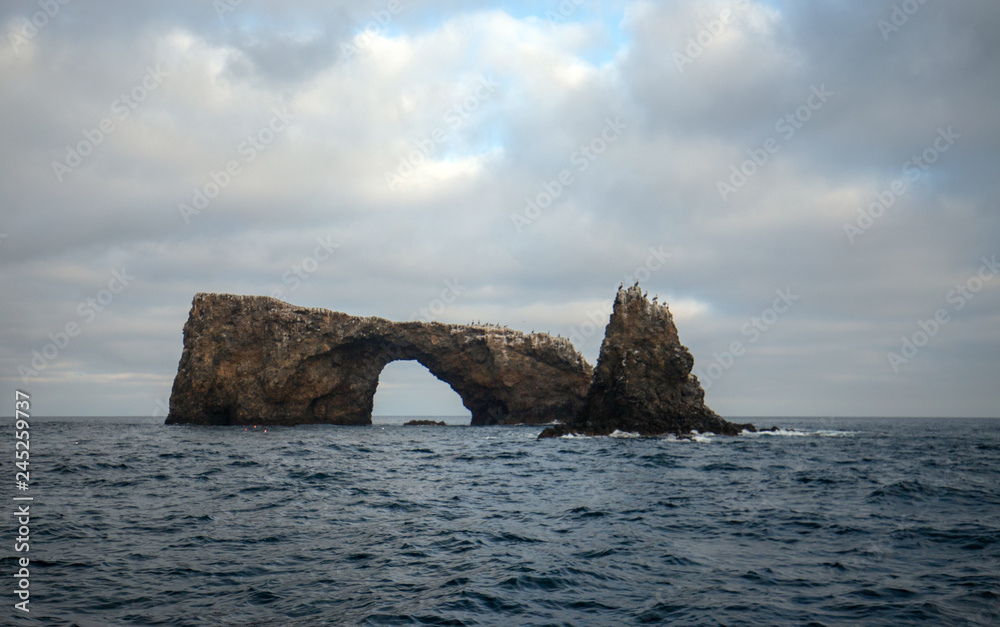 Arch Rock of Anacapa Island of the Channel Islands National Park off the coast of California United States Arch Rock of Anacapa Island of the Channel Islands National Park off the coast of California United States