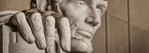 Fotografia, Obraz The Hand of Abe (Banner)
