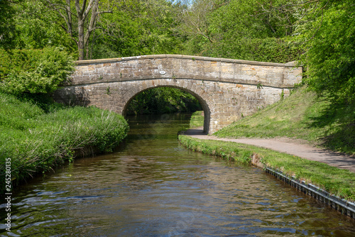 Whitehouse bridge No 26W over the Llangollen Canal near Froncysyllte in Wales, UK