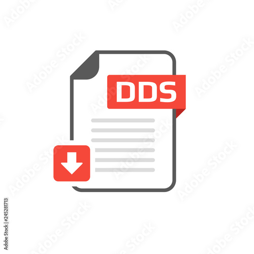 Download DDS file format, extension icon