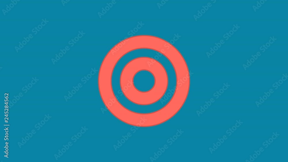 Behind the squares appears the symbol bullseye. In - Out. Alpha channel Premultiplied - Matted with color RGB (8,132,164) Behind the squares appears the symbol bullseye. In - Out. Alpha channel Premultiplied - Matted with color RGB (8,132,164)