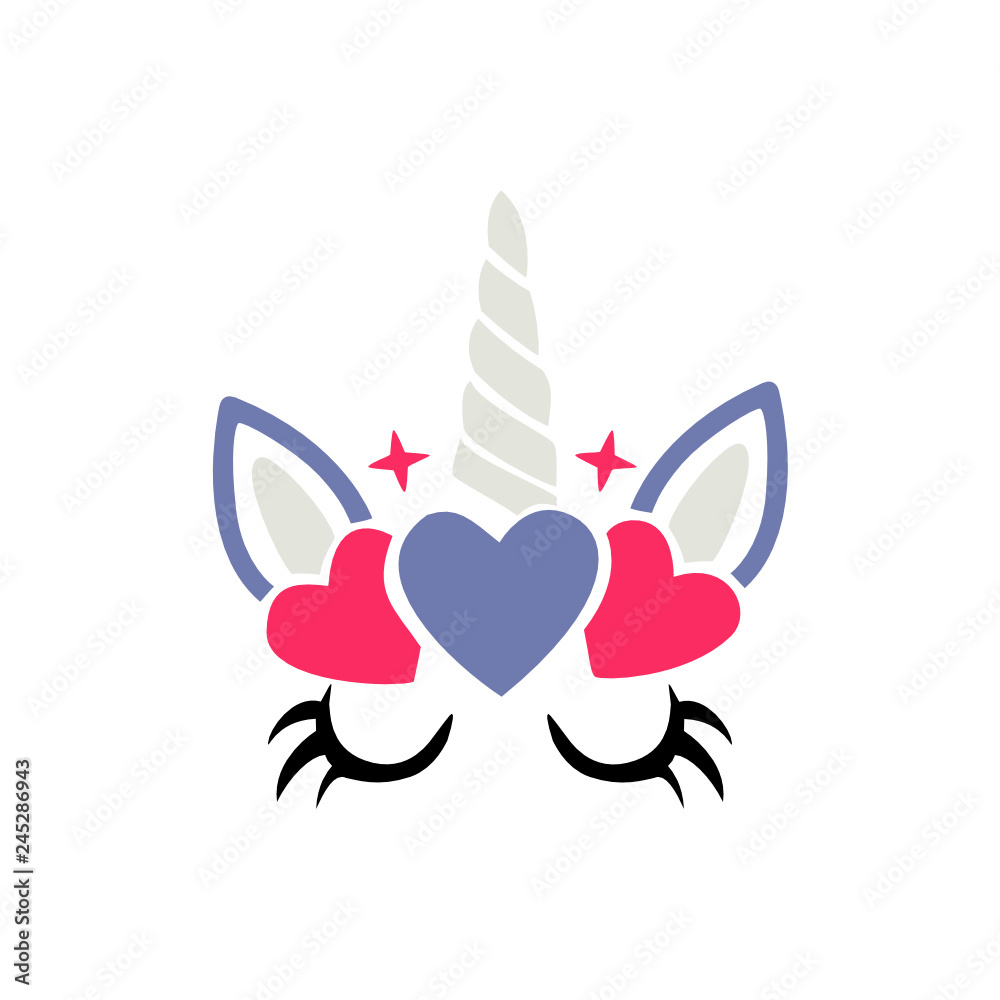 Charming Unicorn SVG Unicorn Vector Design Charming Unicorn SVG Unicorn Vector Design