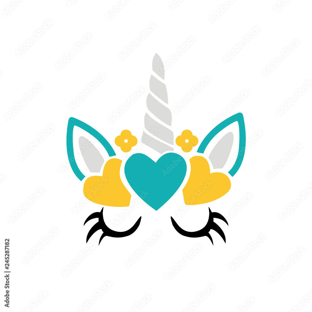 Wonderful Unicorn SVG Unicorn Vector Design Wonderful Unicorn SVG Unicorn Vector Design