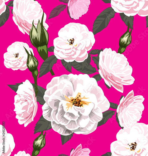 rose seamless pattern5 photo