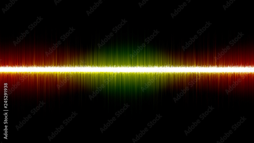 Beautiful colorful sound wave backdrop