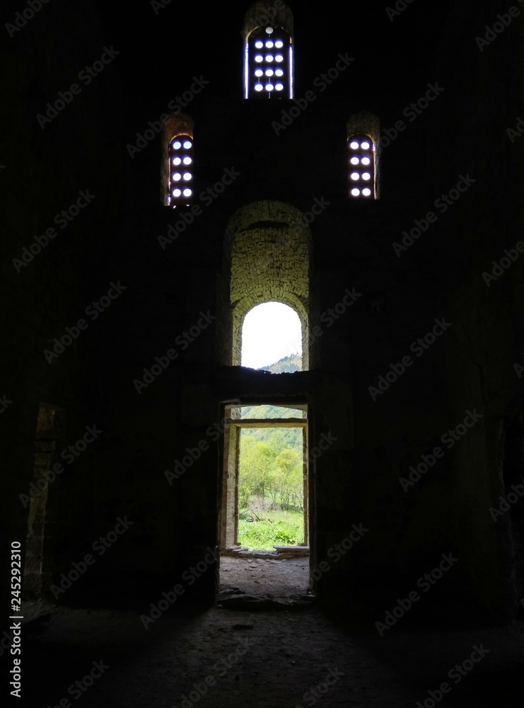 Obraz premium window in church