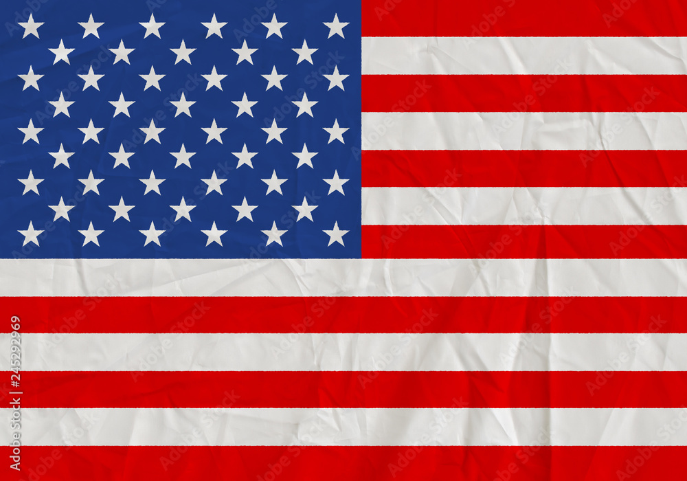 Obraz premium United States grunge flag