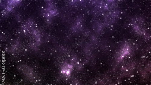 Abstract blue space background. Stars texture. Cosmic backdrop