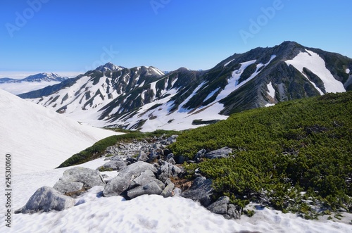 Walk along the ridges of  Tateyama alpine © sada