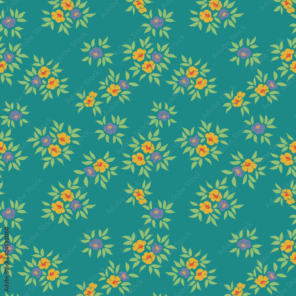 Japanese Hippie Flower Pattern Japanese Hippie Flower Pattern