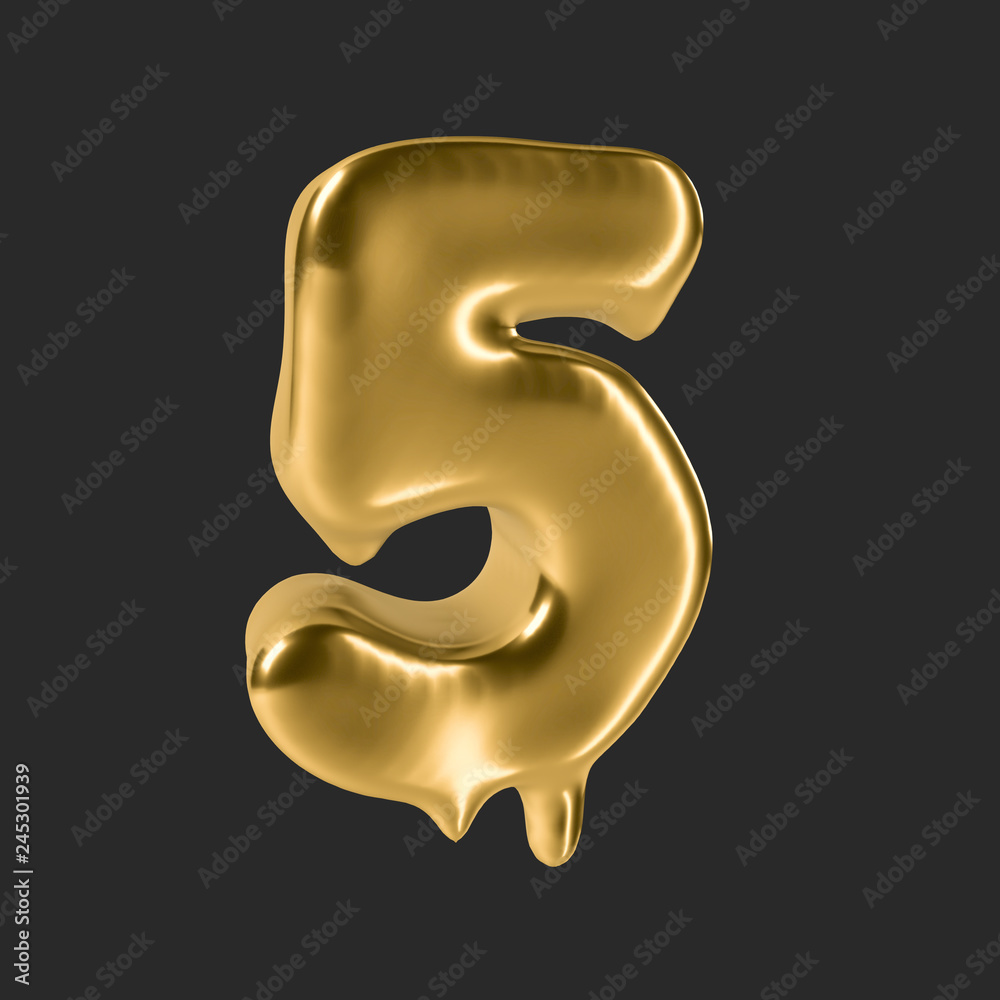 gold liquid alphabet.3D Rendering. gold liquid alphabet.3D Rendering.