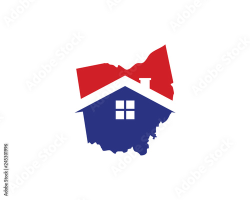Ohio Real Estate Logo Icon 001