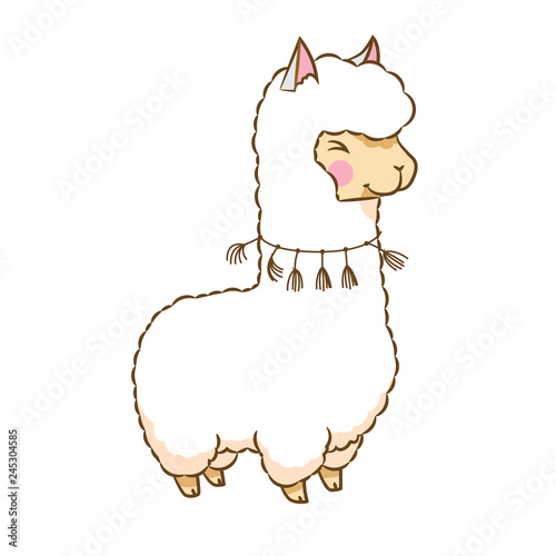 Llama clipart 