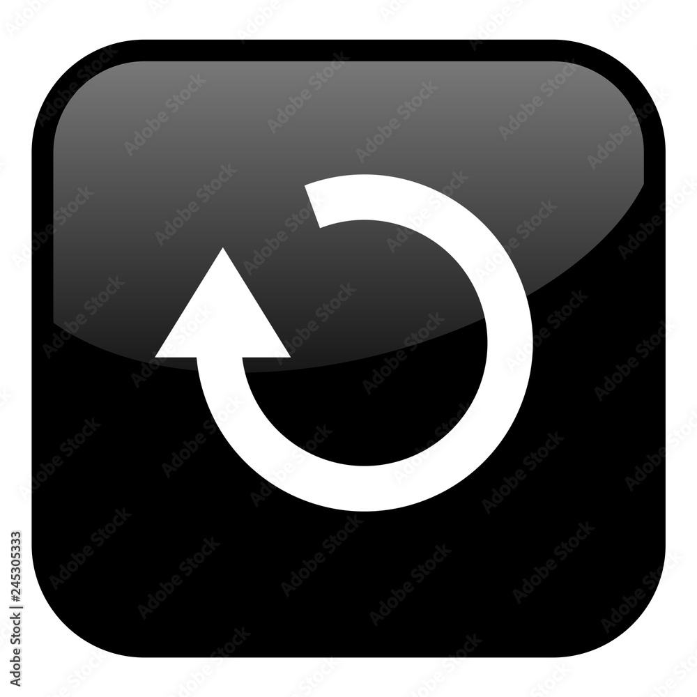 Update auf schwarzem Button