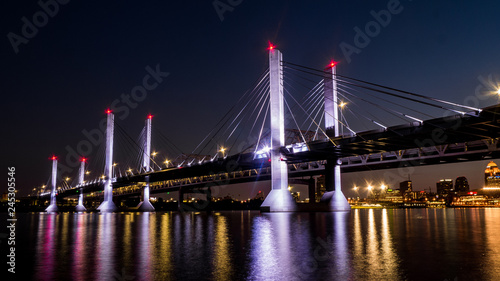 Bridge in Louisville Kentucky (Night Photo)