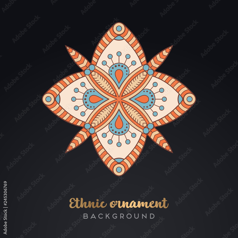 Obraz premium Vector indian Mandala