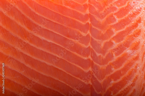 fresh salmon slice background