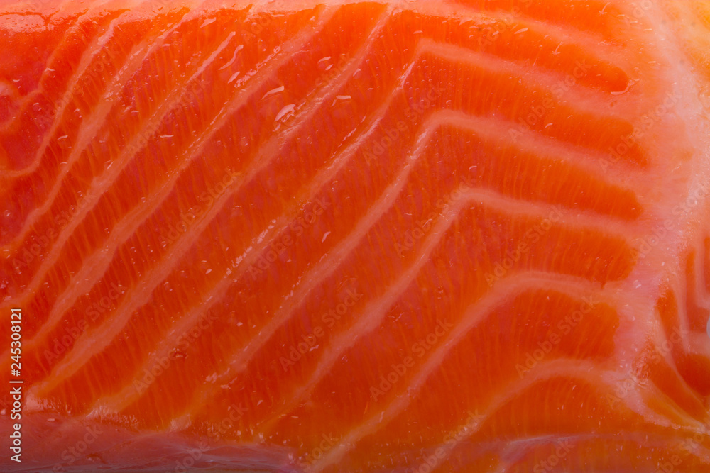 fresh salmon slice background fresh salmon slice background