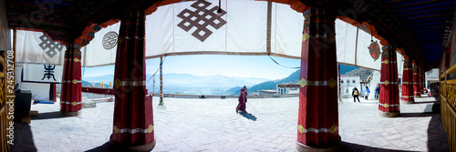 Obraz na plátně Sera Monastery Lhasa, Tibet, China