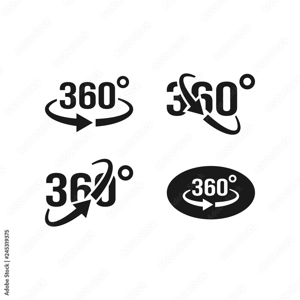 360 view icon graphic design template vector 360 view icon graphic design template vector