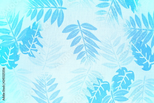 Vintage floral fabric texture 