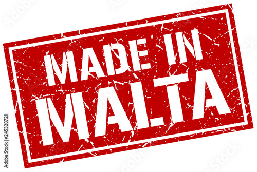 made in Malta stamp