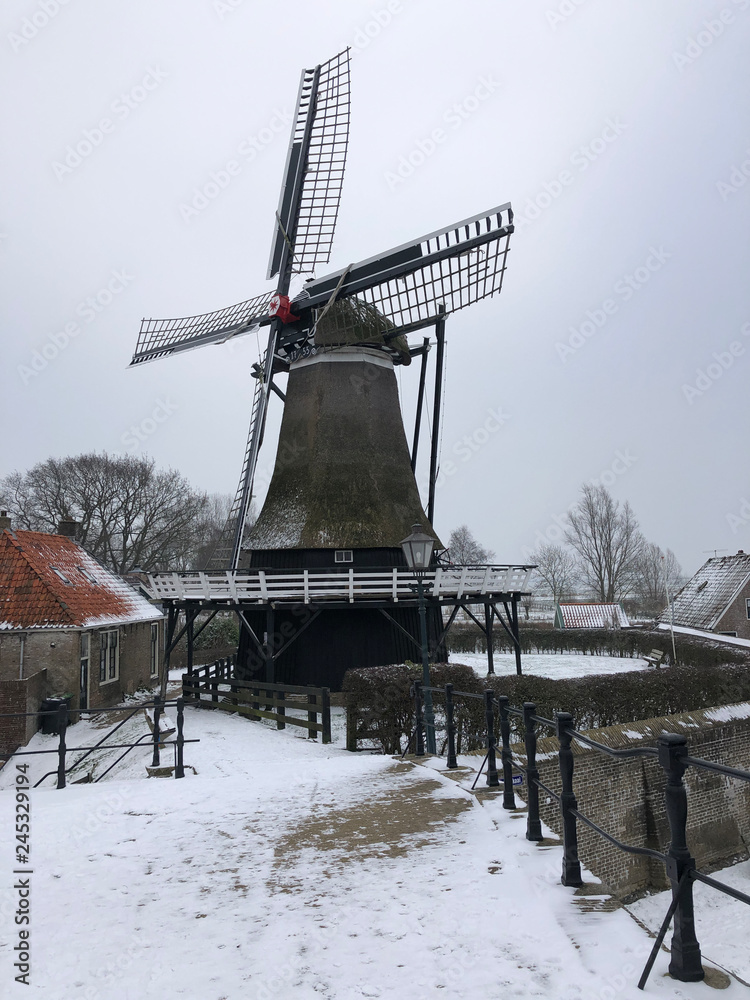 Windmill in Sloten