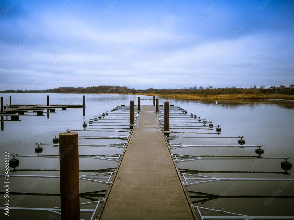 Fototapeta premium Hafen an der Ostsee