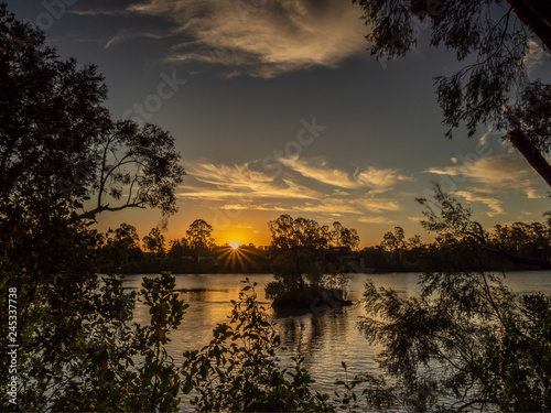 River Sunset © Kevin
