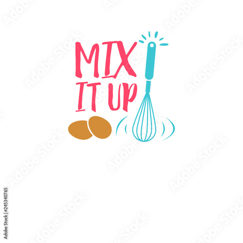 Mix It Up Farmhouse SVG Vector Design