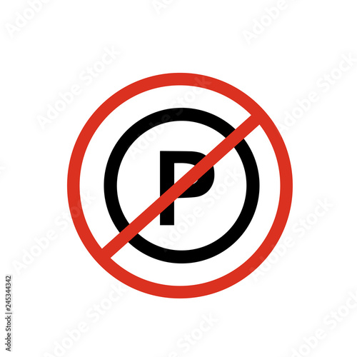 Free Download no parking sign symbol - GFXLoad