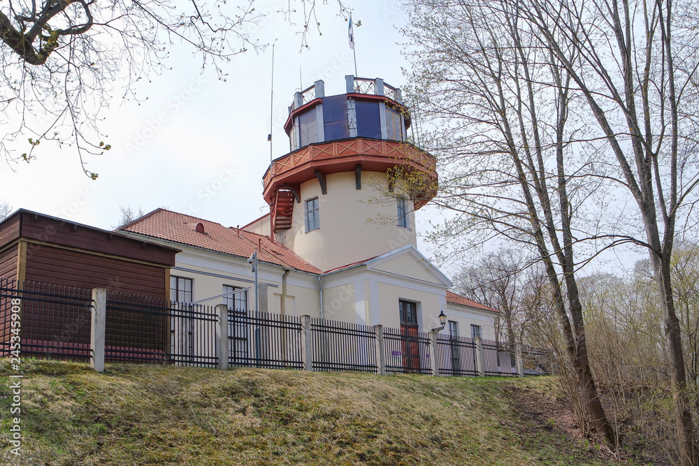 Old Observatory building of Tartu, Estonia