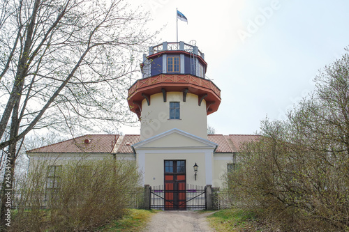 Obraz na płótnie University Observatory of Tartu, Estonia w salonie