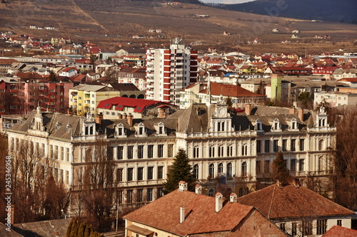 Romania,Bistrita, view from Evangelical Church Tower- 2016 photo