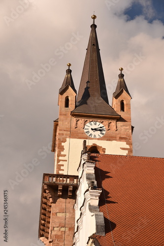 Bistrita, Bistritz,Evangelical Church Tower, - Biserica  Evanghelica  din Bistrita  ,2016 photo
