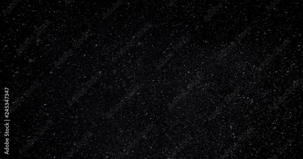 particle system of powders moving in the black space, lights and granular elements collected in a cloud with fast movements particle system of powders moving in the black space, lights and granular elements collected in a cloud with fast movements