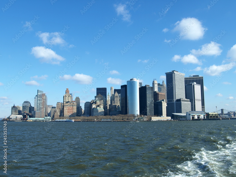 Naklejka premium CITY SKYLINE