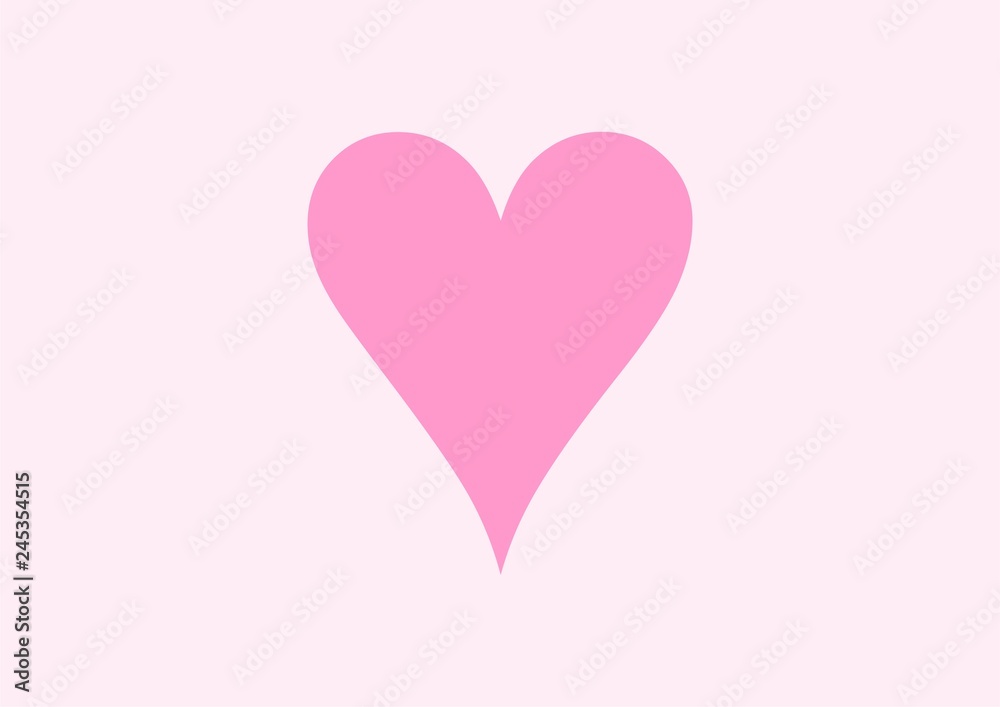 valentine day 14 february pink card