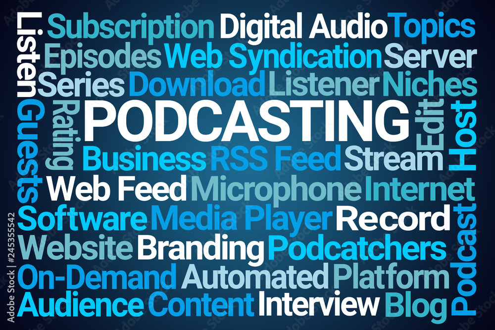 Podcasting Word Cloud Podcasting Word Cloud