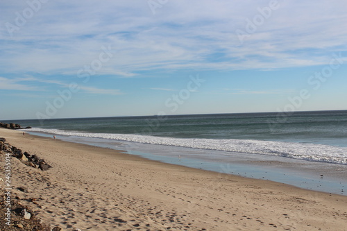 sea coast landscape in California  USA