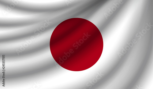 Free Download Realistic flag, vector illustration - GFXLoad