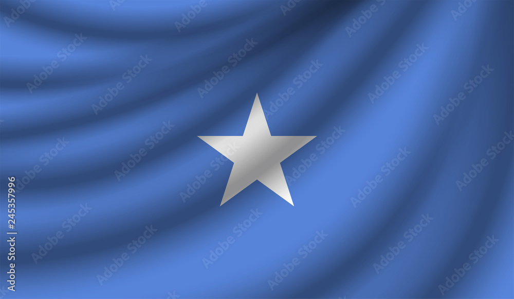 Realistic flag, vector illustration Realistic flag, vector illustration