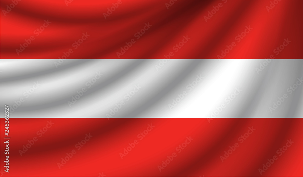 Realistic flag, vector illustration Realistic flag, vector illustration