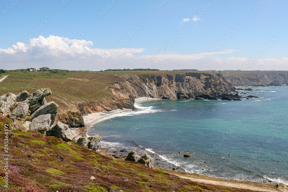 Landscape at Pointe de Dinan in Brittany in France. Landscape at Pointe de Dinan in Brittany in France.