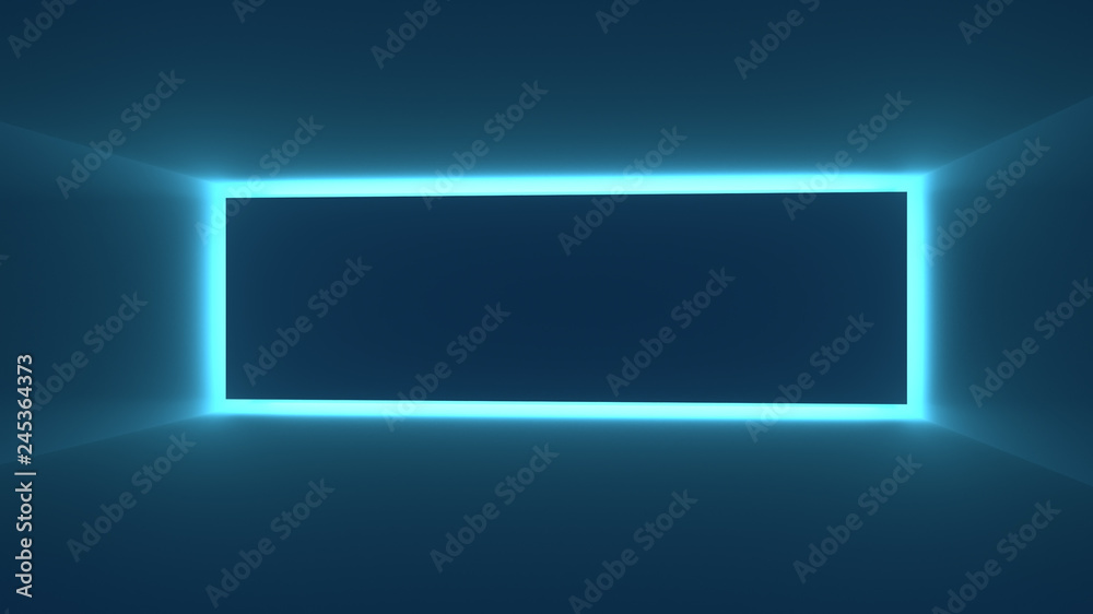 magic door emitting neon light magic door emitting neon light