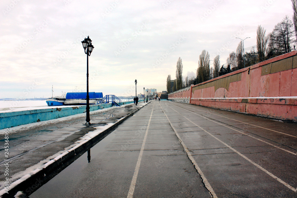 quay of Saratov