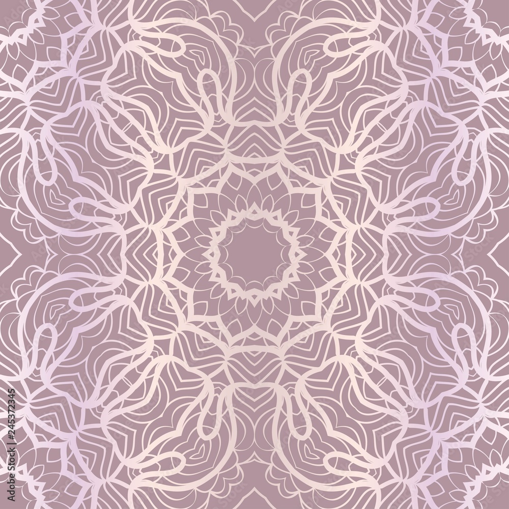 Design For Square Fashion Print. For Textile, fabric printa. Seamless Floral Pattern. Vector Illustration. Design For Square Fashion Print. For Textile, fabric printa. Seamless Floral Pattern. Vector Illustration.