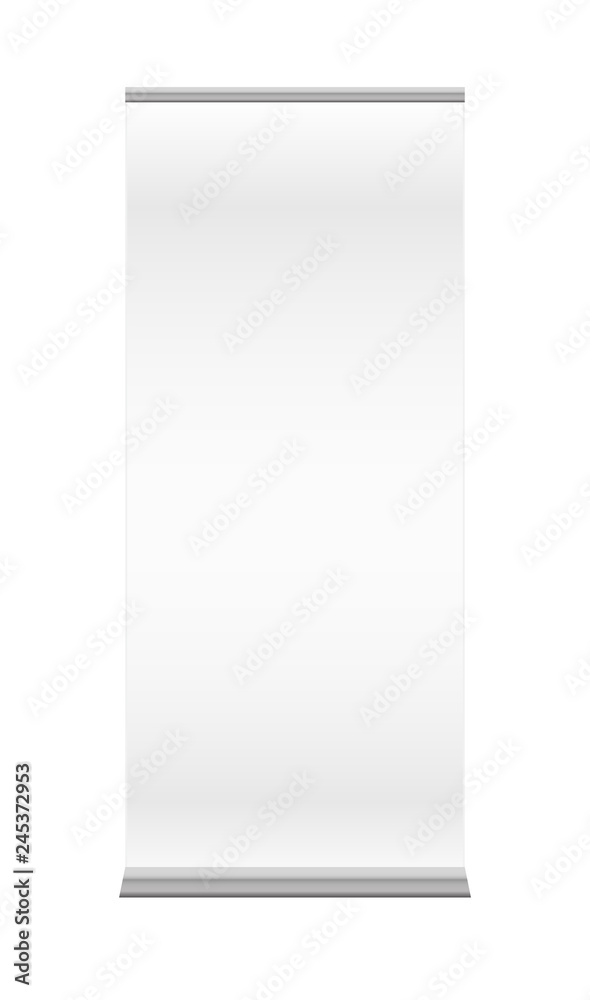 Blank roll up banner display stand. Empty mock up of rollup isolated on a white background. Rollup for your advertisement and public. promotion. Blank roll up banner display stand. Empty mock up of rollup isolated on a white background. Rollup for your advertisement and public. promotion.