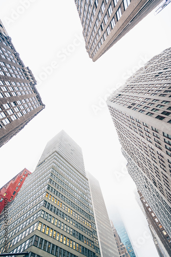 High skyscrapers in New York
