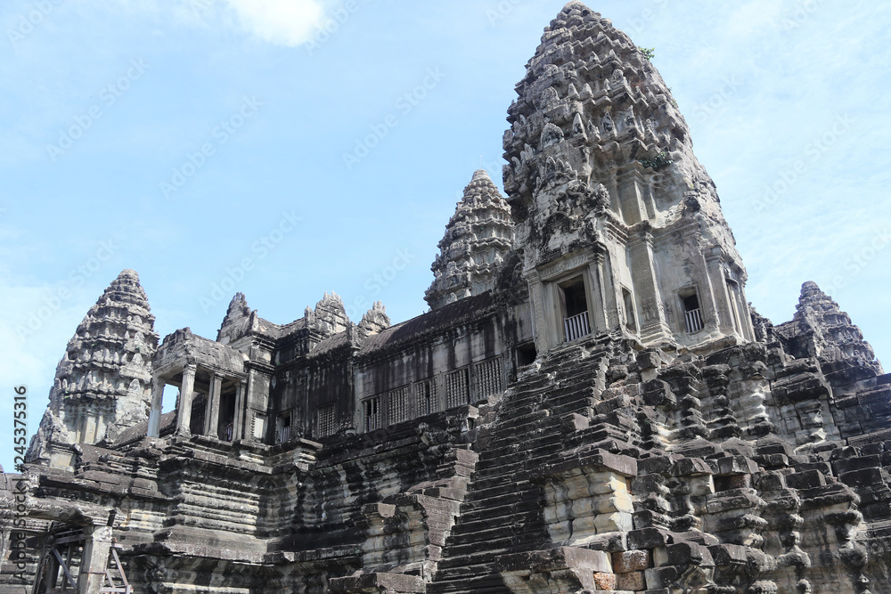 le temple d'Angkor Wat au Cambodge